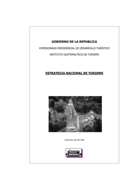 Estrategia Nacional De Turismo