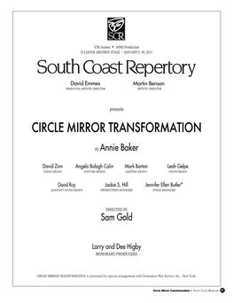 Circle Mirror Transformation