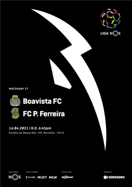 Boavista FC FC P. Ferreira
