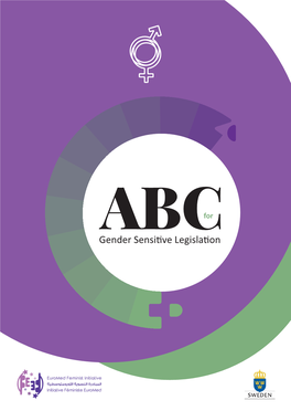 Gender Sensitive Legislation ABC for a Gender Sensitive Legislation