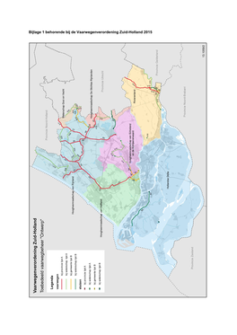 Bijlage 1 Behorende Bij De Vaarwegenverordening Zuid-Holland 2015