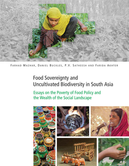 Food Sovereignty and Uncultivated Biodiversity in South Asia