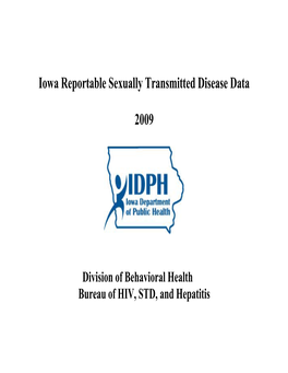 Iowa Reportable Sexually Transmitted Disease Data 2009