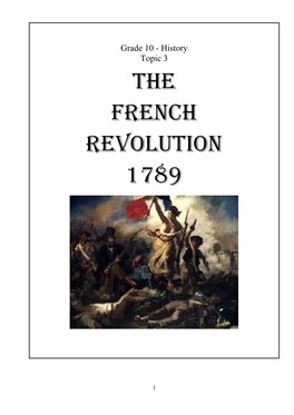 The French Revolution 1789