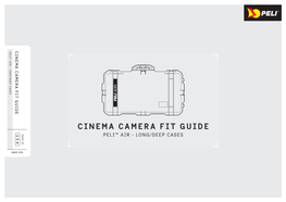 Cinema Camera Fit Guide