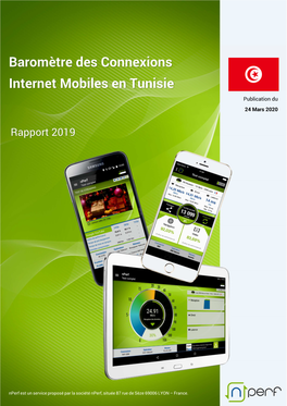 Baromètre Des Connexions Internet Mobiles En Tunisie