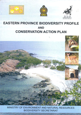 Eastern Province Biodiversity Profile and Conservation Action Plan