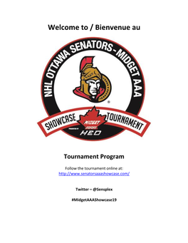 Tournament Program