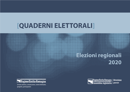 Quaderni Elettorali. Elezioni Regionali 2020