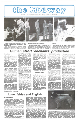 Human Effort 1Enchants' Production