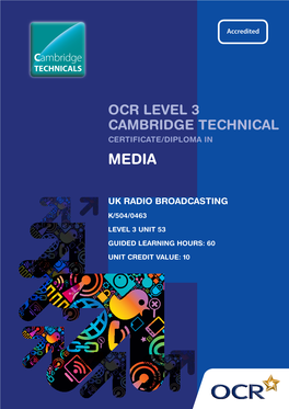 Uk Radio Broadcasting K/504/0463