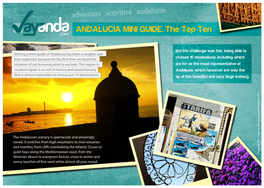 ANDALUCIA MINI GUIDE. the Top Ten .Com