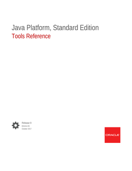 Java Platform, Standard Edition Tools Reference