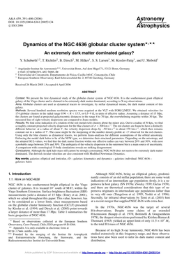 Dynamics of the NGC 4636 Globular Cluster System�,�� an Extremely Dark Matter Dominated Galaxy?