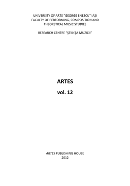 ARTES Vol. 12