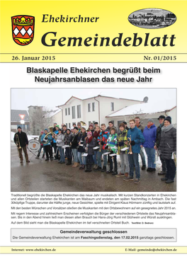 Ehekirchner Gemeindeblatt