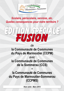 De La Communauté De Communes Du Pays De Marmoutier (CCPM)