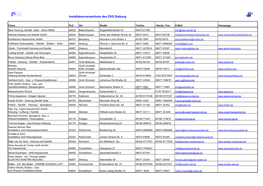 Installateurverzeichnis Des ZVG Dieburg