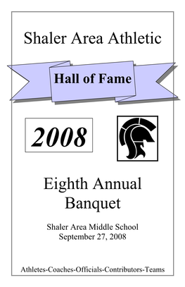 Athletic Hall of Fame