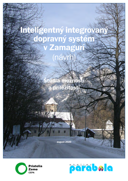 Inteligentný Integrovaný Dopravný Systém V Zamagurí (Návrh)