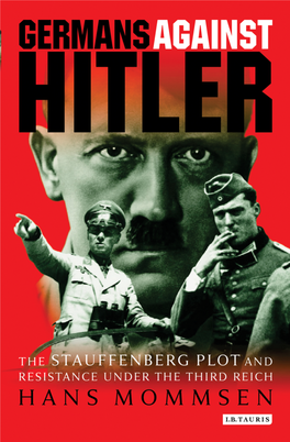 Mommsen, Hans, Germans Against Hitler