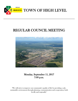 Regular Council Meeting