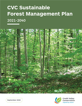 CVC Sustainable Forest Management Plan 2021-2040