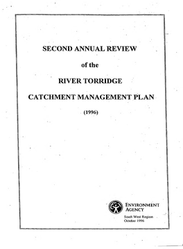 Second Annual Review River Torridge Catchment Management Plan