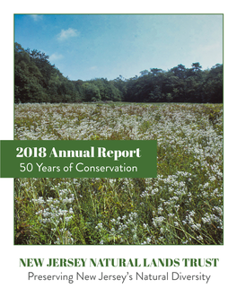 2018 Annual Report 50 Years of Conservation