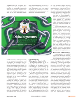 Digital Signatures in Storage for Arbitrating Possible Dis- Putes Later