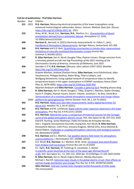 1 Full List of Publications