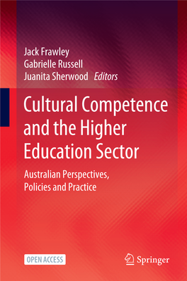 Cultural Competence and the Higher Education Sector