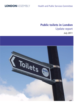 Public Toilets in London Update Report