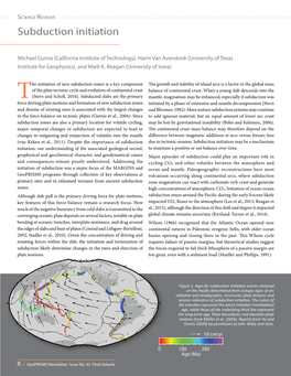 Subduction Initiation