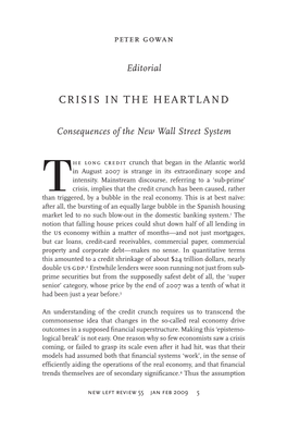 Crisis in the Heartland