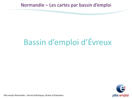 Normandie – Les Cartes Par Bassin D'emploi