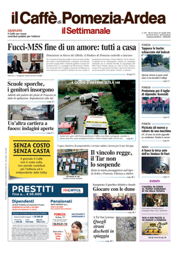 Fucci-M5S Fine Di Un Amore: Tutti a Casa