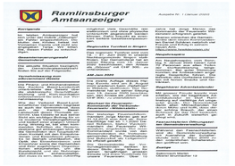 Ramiinsburger Amtsanzeiger