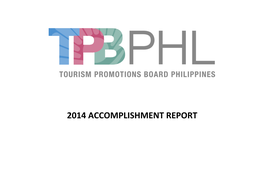 2014 Accomplishment Report
