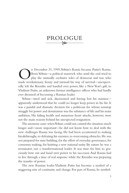 On December 31, 1999,Yeltsin's Russia Became Putin's Russia