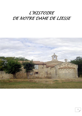 L'histoire De Notre Dame De Liesse