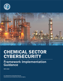 Chemical Sector: Cybersecurity Framework Implementation Guidance