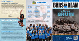 UCLA Gymnastics 2015