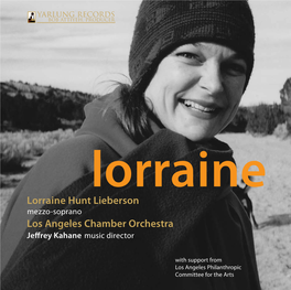 Lorraine Hunt Lieberson Mezzo-Soprano