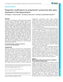 Epigenetic Modifications by Polyphenolic Compounds Alter Gene