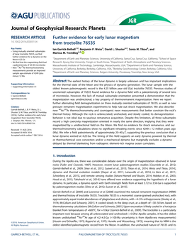 Further Evidence for Early Lunar Magnetism from Troctolite 76535