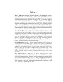 Editors & Contributors (Pdf)