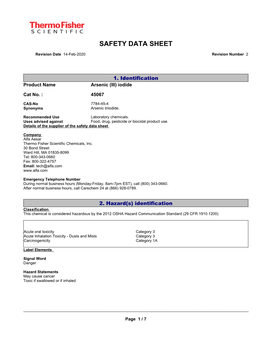 Safety Data Sheet