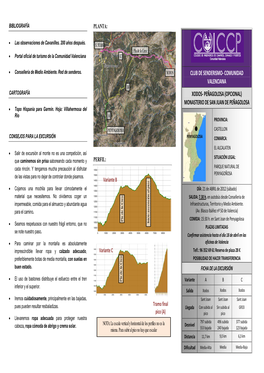 Comunidad Valenciana Xodos- Peñagolosa (Opcional)