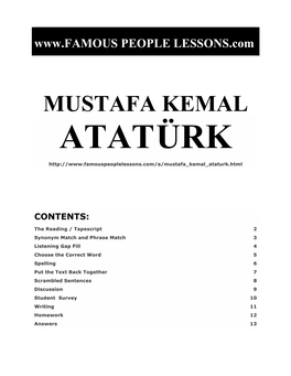 Mustafa Kemal